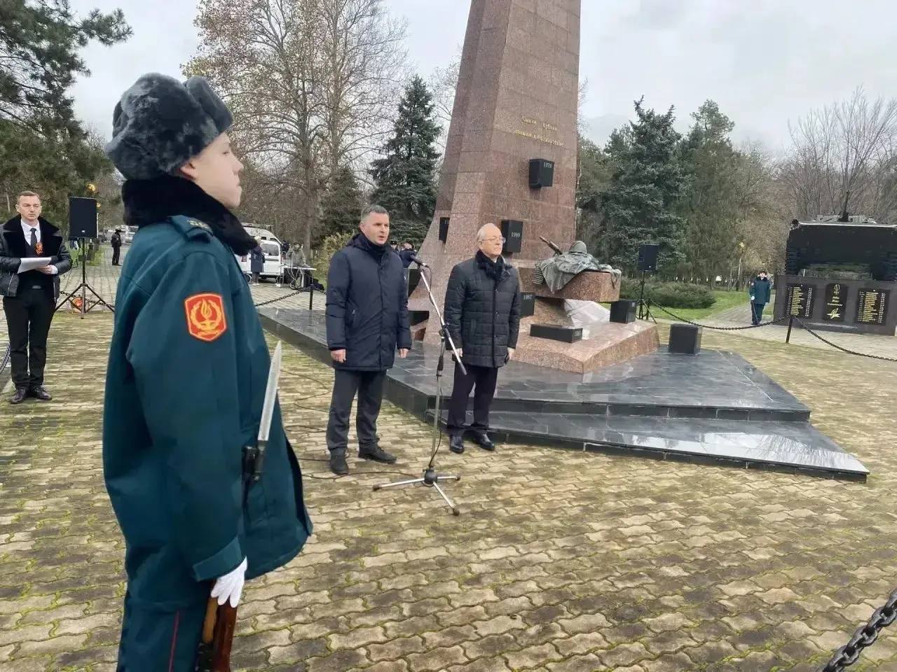 В Краснодаре почтили память погибших в вооружённом конфликте в Чеченской Республике