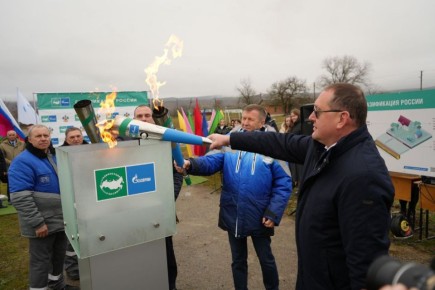 В Успенском районе к сетевому газу подключили хутор Западный