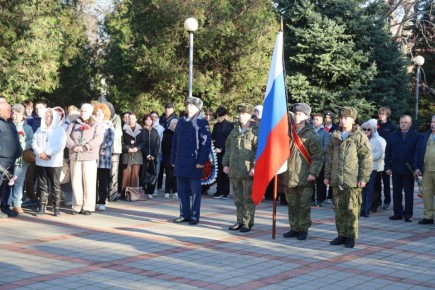 В Анапе почтили память воинов, погибших в Чечне