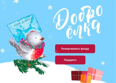 Вера Галушко приняла участие в акции «Доброёлка»