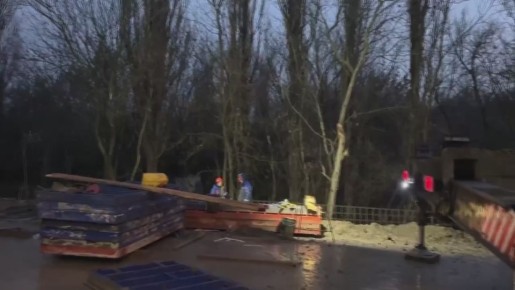 Показываем, как идут работы по ремонту Фадеевского путепровода