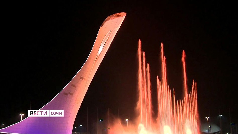 В Сириусе поменяют программу свето-музыкального фонтана