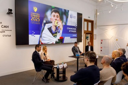 Названы имена четырёх полуфиналистов премии «Спортсмен Кубани 2025»