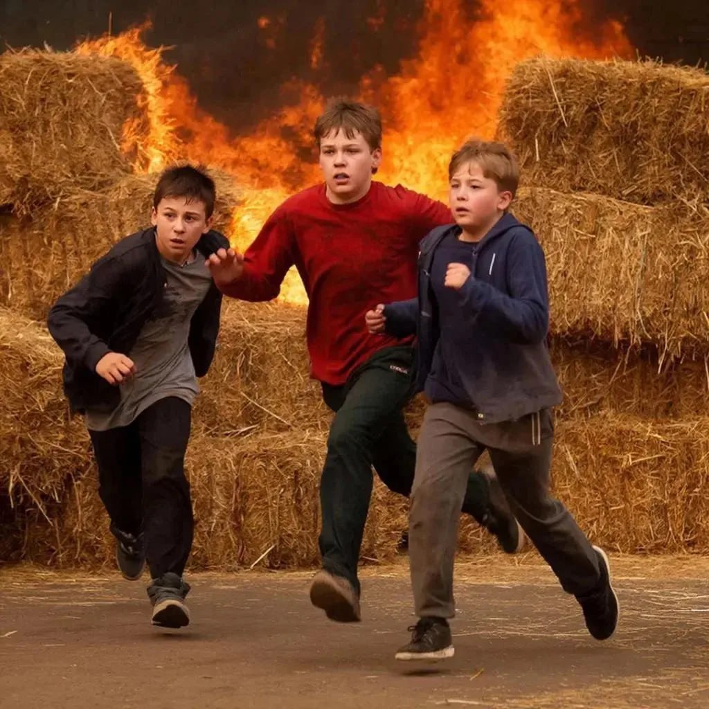 Подростки ради шутки сожгли 1250 тюков соломы в Белореченском районе