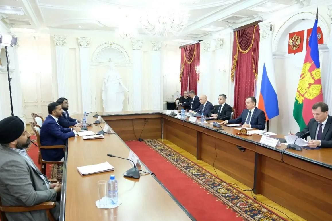 Вениамин Кондратьев встретился с представителями индийской фармацевтической компании «Шилпа»