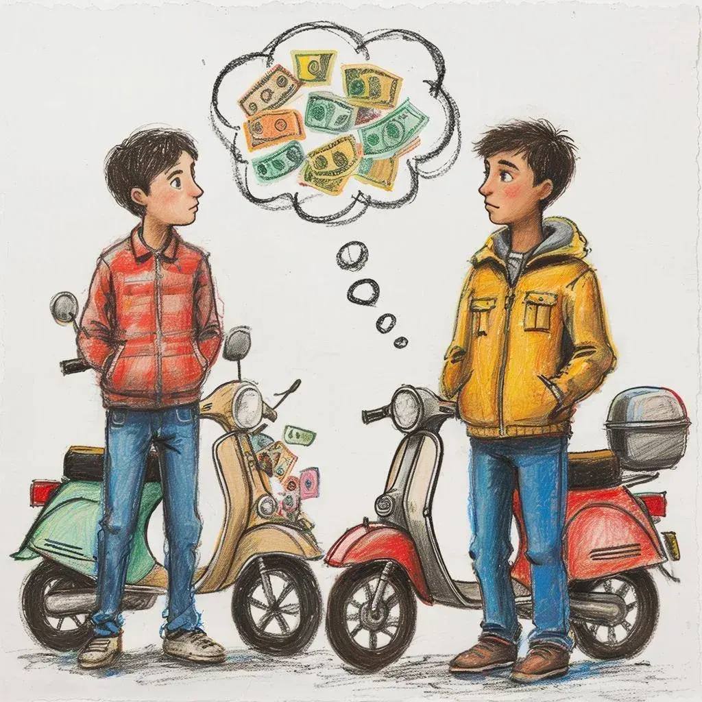 Сразу два мопеда украли подростки в Новороссийске