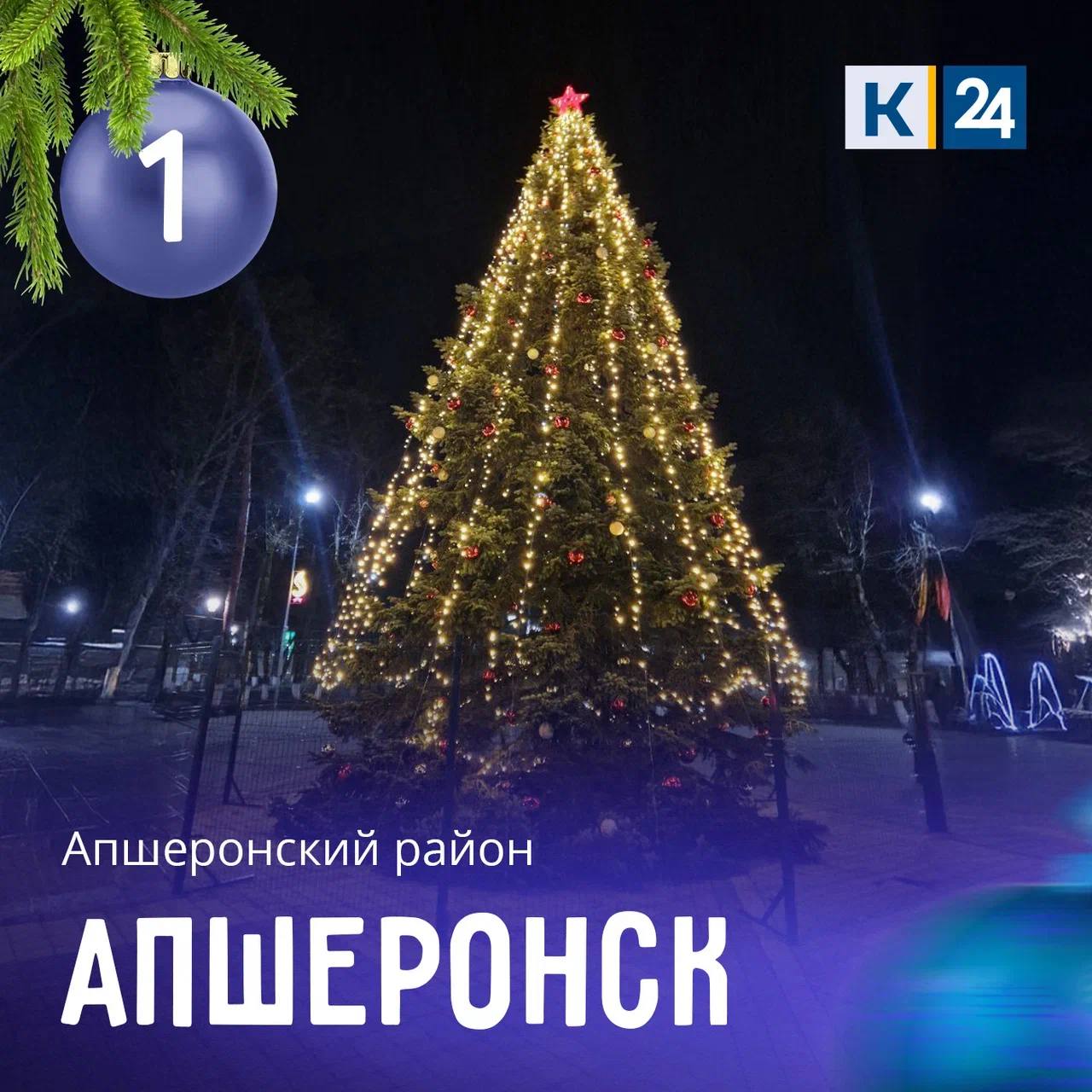 Объявляем новое отборочное голосование за самую красивую елку Кубани!