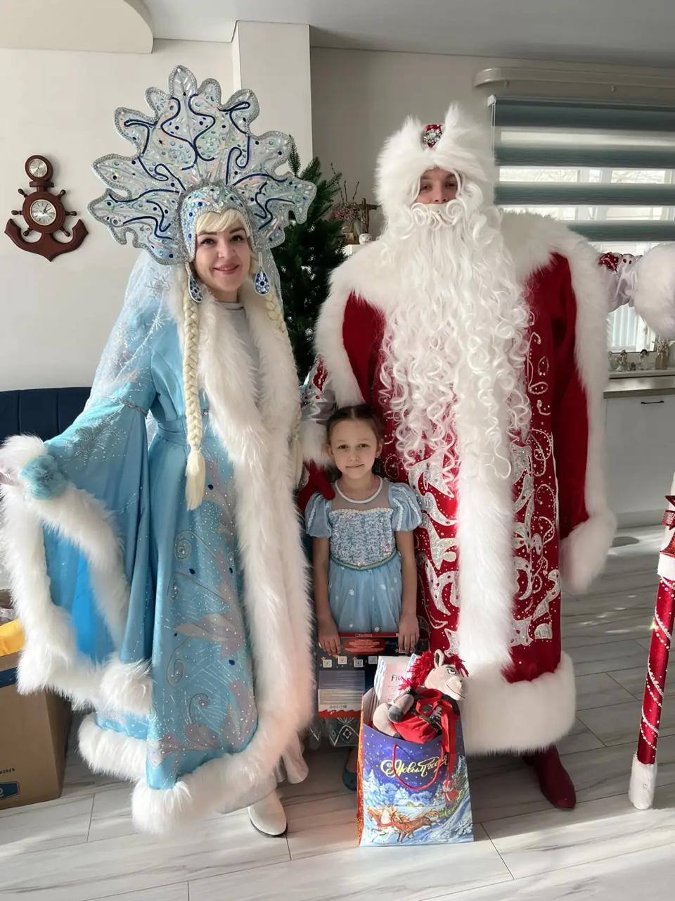 «Новогодние чудеса»: детям — от предпринимателей и отельеров Геленджика