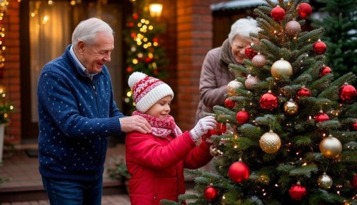 Все больше жителей города-героя Новороссийска становятся участниками конкурса на лучшее новогоднее оформление дворовых и придомовых территорий «Новый год встречаем вместе!»