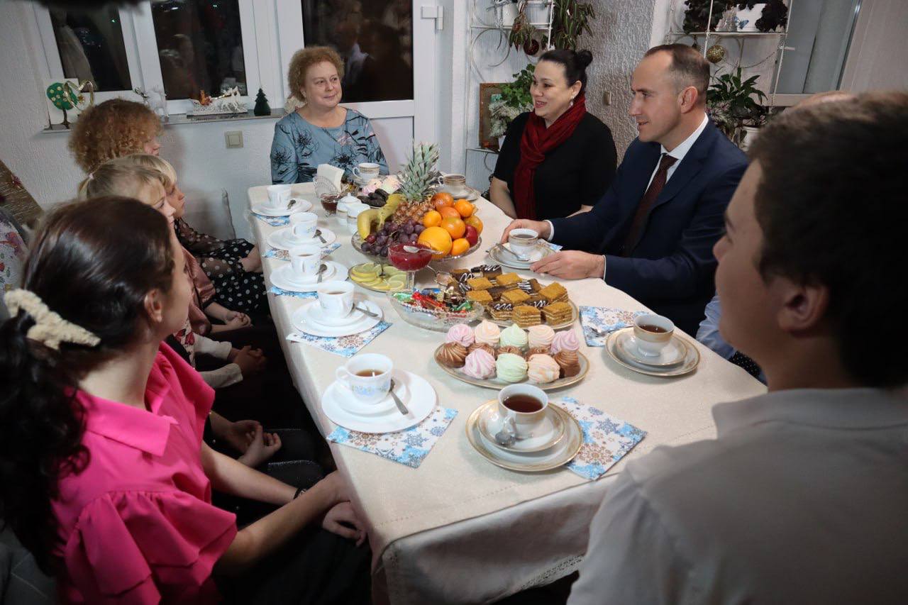 Алексей Богодистов: Накануне побывал в гостях у семьи Богородских из Кабардинки Алексей Богодистов: Накануне побывал в гостях у семьи Богородских из Кабардинки