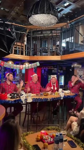 Дед Мороз в новом выпуске «Паб для пап»