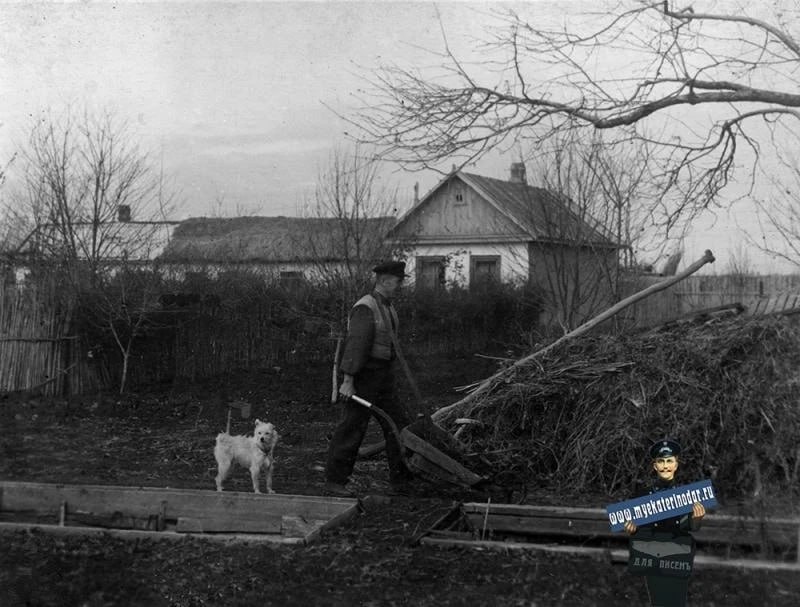 Раньше улица Школьная не была такой широкой и шумной