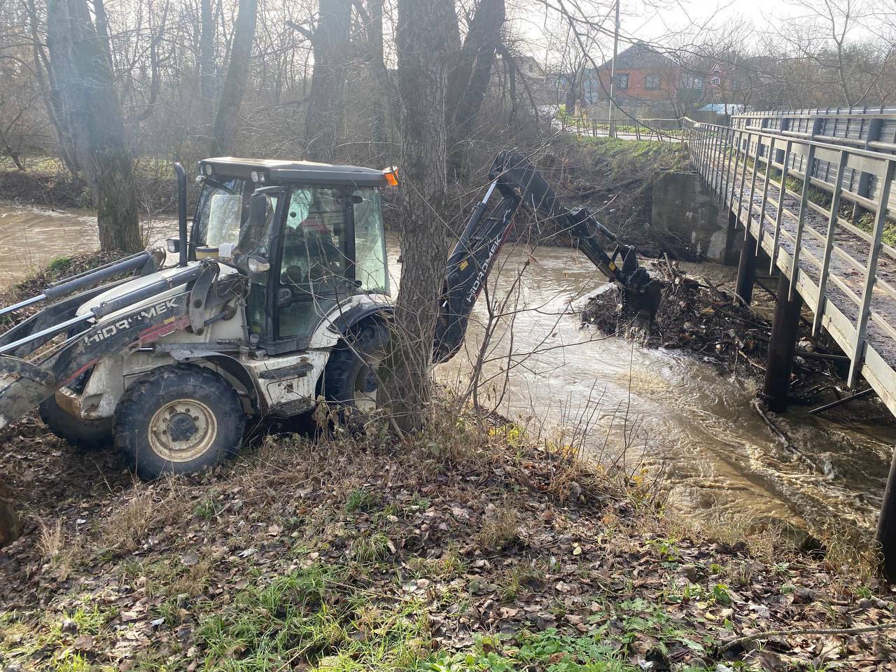 Экстренное предупреждение о подъеме уровня воды в реках продолжает действовать на Кубани