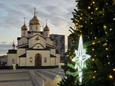 Атмосфера парка Крещения Руси