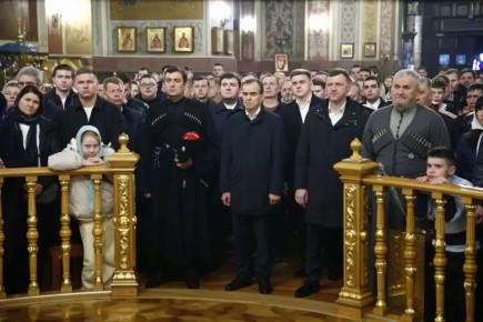 Вениамин Кондратьев поздравил православных жителей Кубани с Рождеством