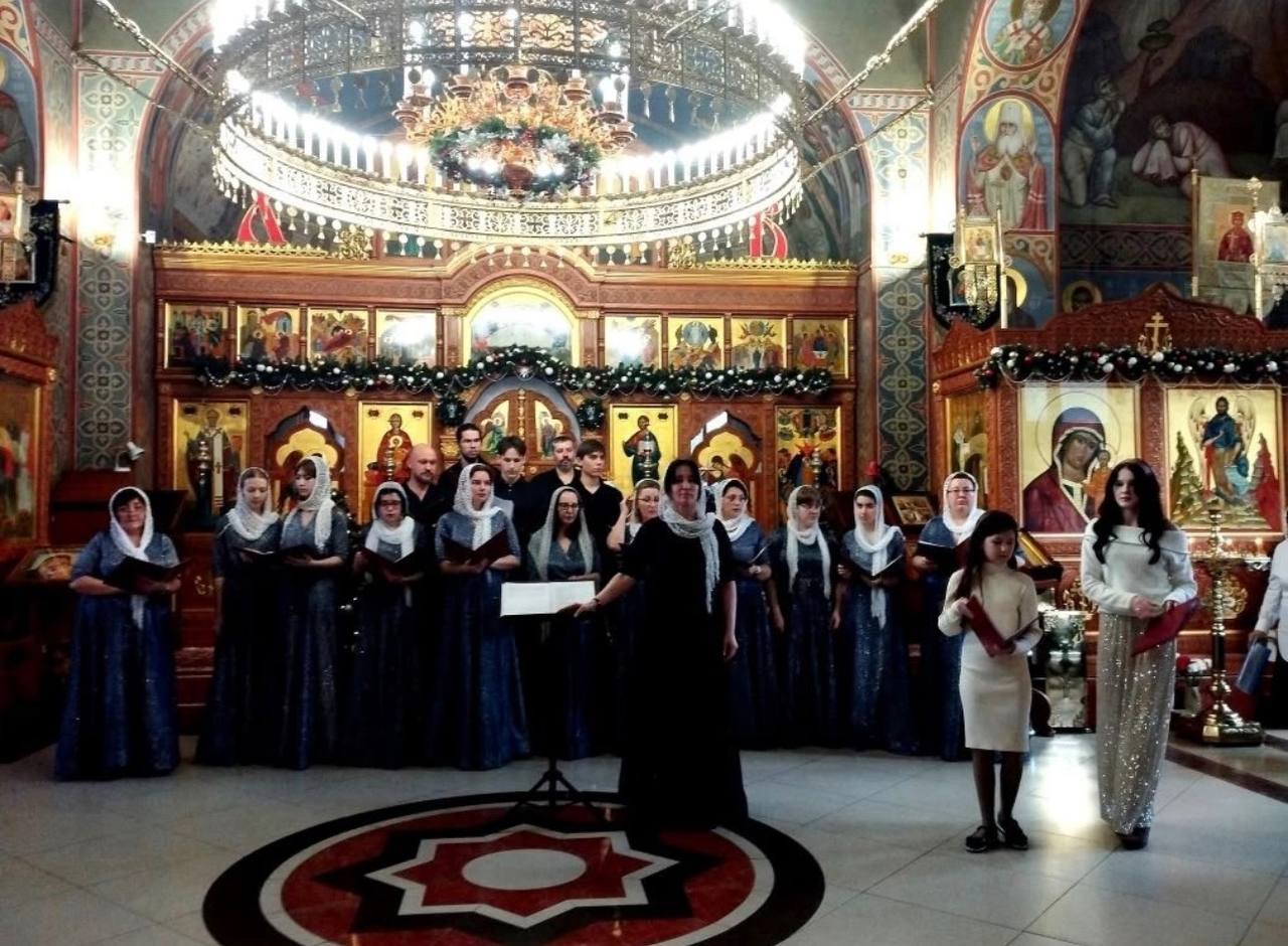 В Свято-Успенском кафедральном соборе Новороссийска состоялся второй Рождественский хоровой фестиваль В Свято-Успенском кафедральном соборе Новороссийска состоялся второй Рождественский хоровой фестиваль