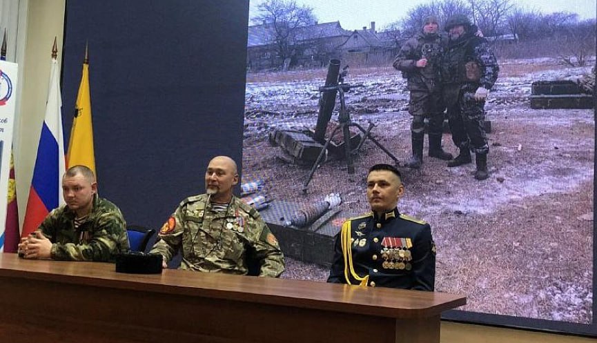 В первый учебный день после зимних каникул в Новороссийском казачьем кадетском корпусе прошел урок мужества В первый учебный день после зимних каникул в Новороссийском казачьем кадетском корпусе прошел урок мужества