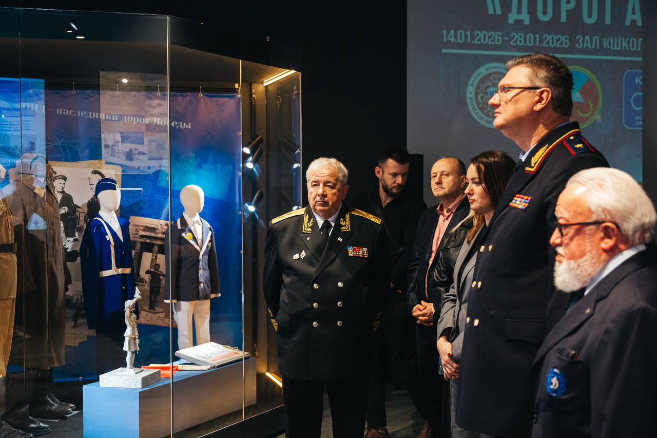 Состоялось торжественное открытие выставки «Дорога жизни»!
