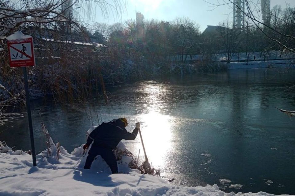 Евгений Наумов: Городские спасатели тоже борются с последствиями непогоды и работают в усиленном режиме