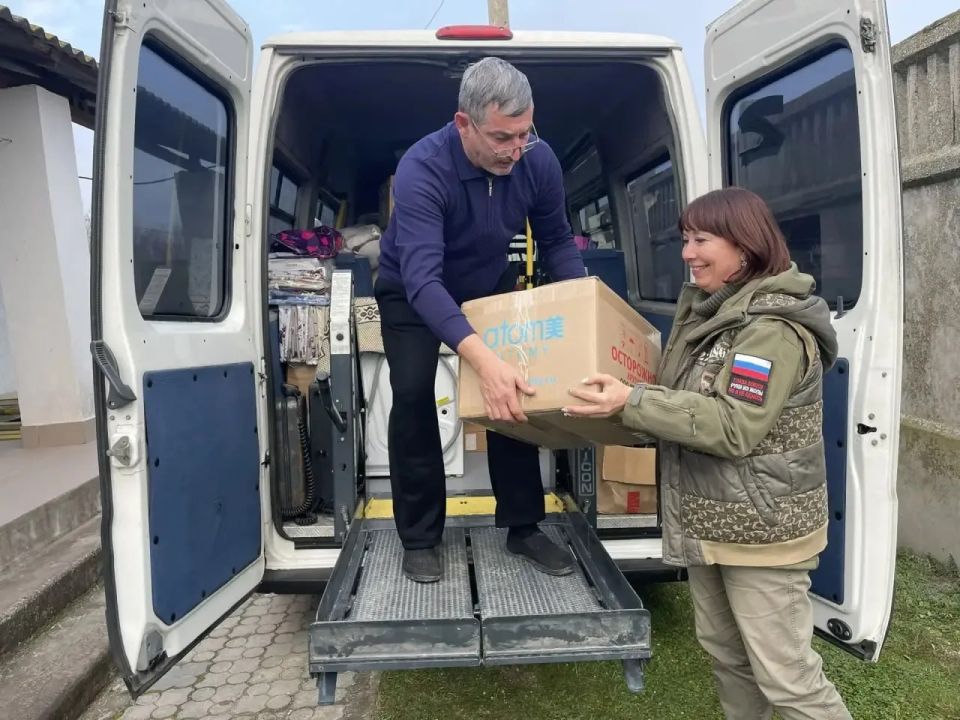 Новороссийские волонтеры направили очередную партию гуманитарной помощи в Херсонскую область