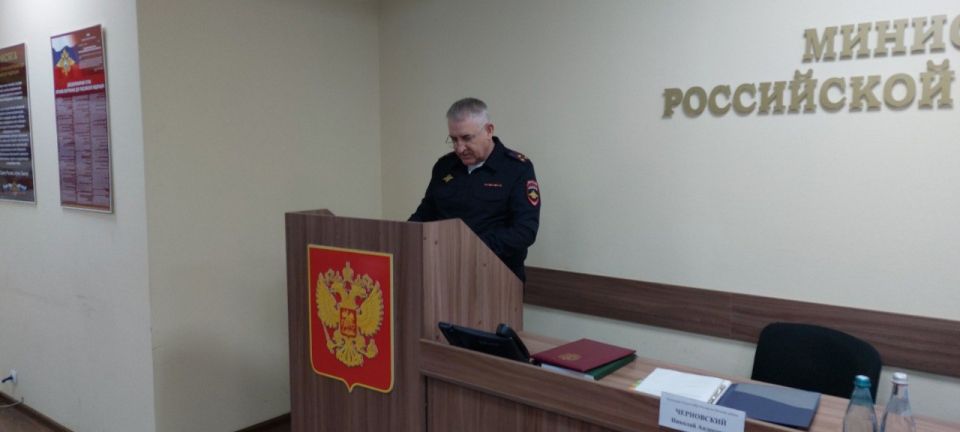 Отделом МВД России по Ейскому району подведены итоги деятельности за 2025 год