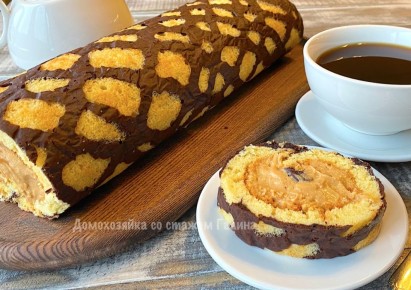 Сладкое искусство: как создать идеальный бисквитный рулет с воздушным кремом