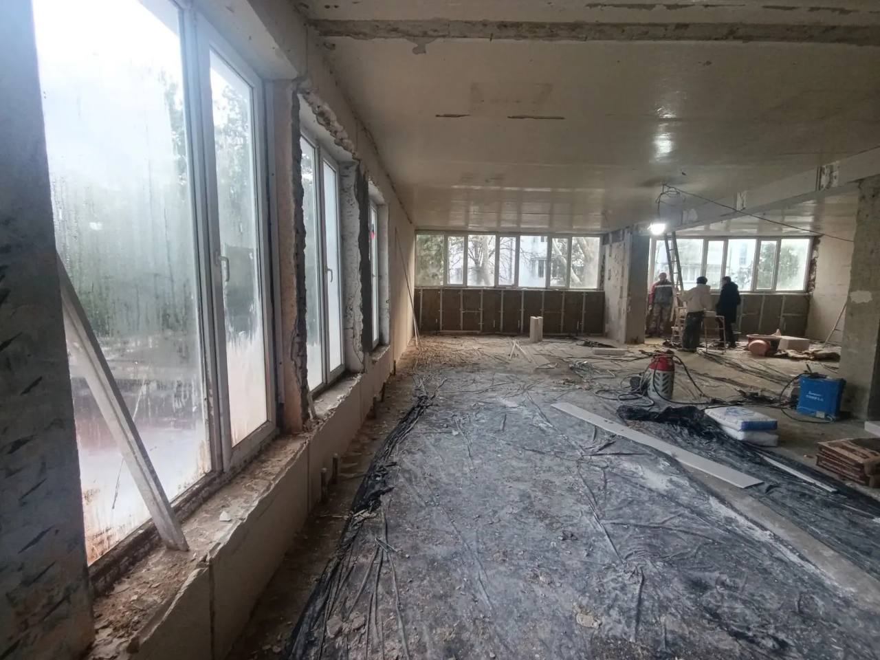 В Центральной библиотеке Анапы продолжается капитальный ремонт В Центральной библиотеке Анапы продолжается капитальный ремонт