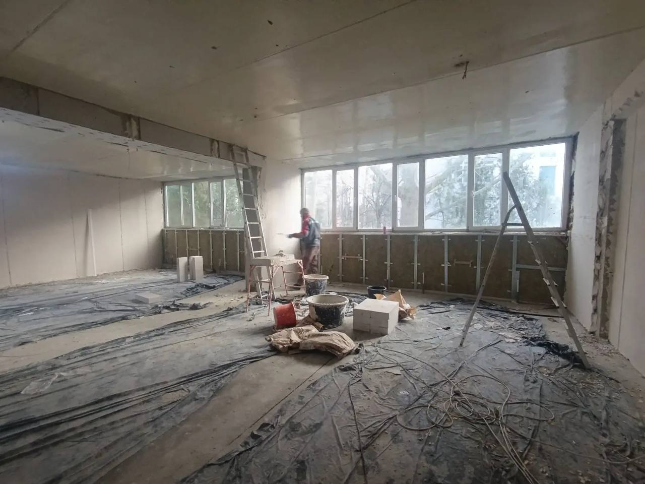 В Центральной библиотеке Анапы продолжается капитальный ремонт В Центральной библиотеке Анапы продолжается капитальный ремонт