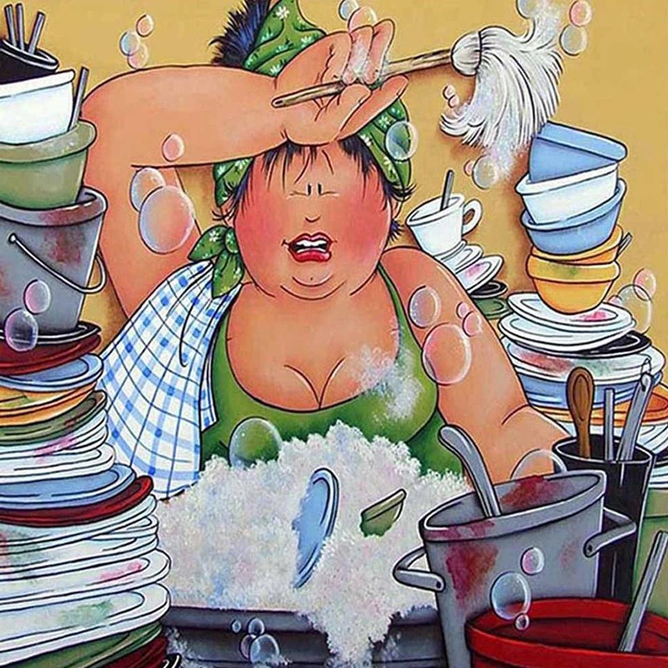 Мыльный спор в сети: можно ли мыть посуду тряпочками без мыла?