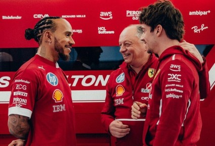 �������� ����� � ������� ������� � ������ ����� � Ferrari