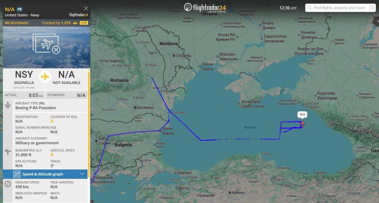 Михаил Онуфриенко: Самолёты радиоэлектронной разведки британских ВВС и патрульный ВМС США ведут активную разведку в районе Крыма и Краснодарского края Михаил Онуфриенко: Самолёты радиоэлектронной разведки британских ВВС и патрульный ВМС США ведут активную разведку в районе Крыма и Краснодарского края