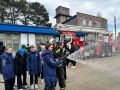 Как юные спортсмены познакомились с работой пожарных