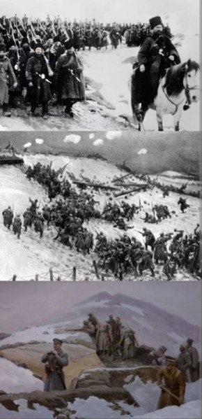 Сегодня, 16 февраля.... В 1916-м русские войска, под командованием Николая Николаевича Юденича, взяли турецкую крепость Эрзерум