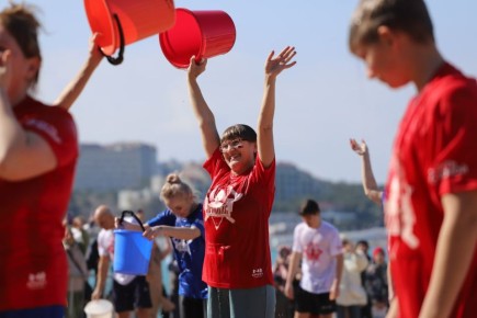 Закаляемся вместе! Присоединяйтесь к обливанию холодной водой 22 февраля!