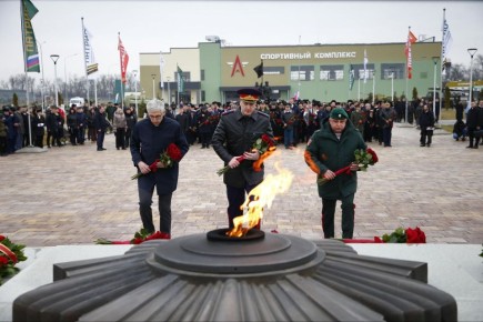 Андрей Константинович Маслов принял участие в торжественных мероприятиях, посвященных Дню защитника Отечества