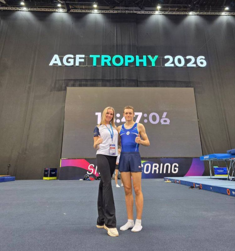 Краснодарцы выиграли серебряные медали на этапе Кубка мира по прыжкам на батуте