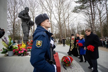 В Анапе воздали дань памяти погибшим участникам специальной военной операции