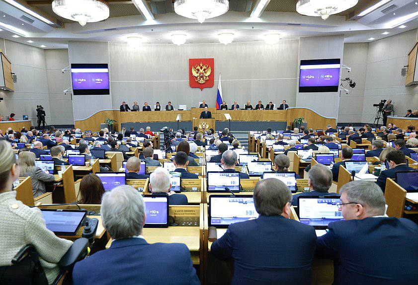 В Госдуме прошел ежегодный отчет Правительства Российской Федерации