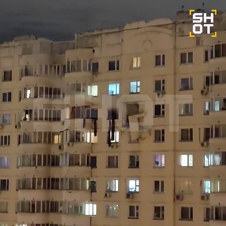 Взрыв прогремел в жилой многоэтажке на юго-западе Москвы