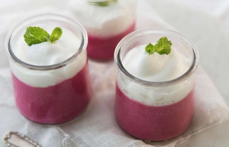 Нежный десерт, который удивит: свекольный мусс