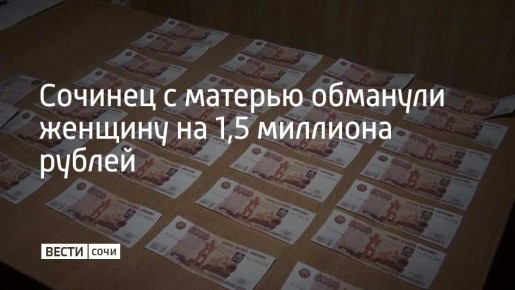 26-летний ранее судимый сочинец больше года обманывал обманывал 44-летнюю местную жительницу