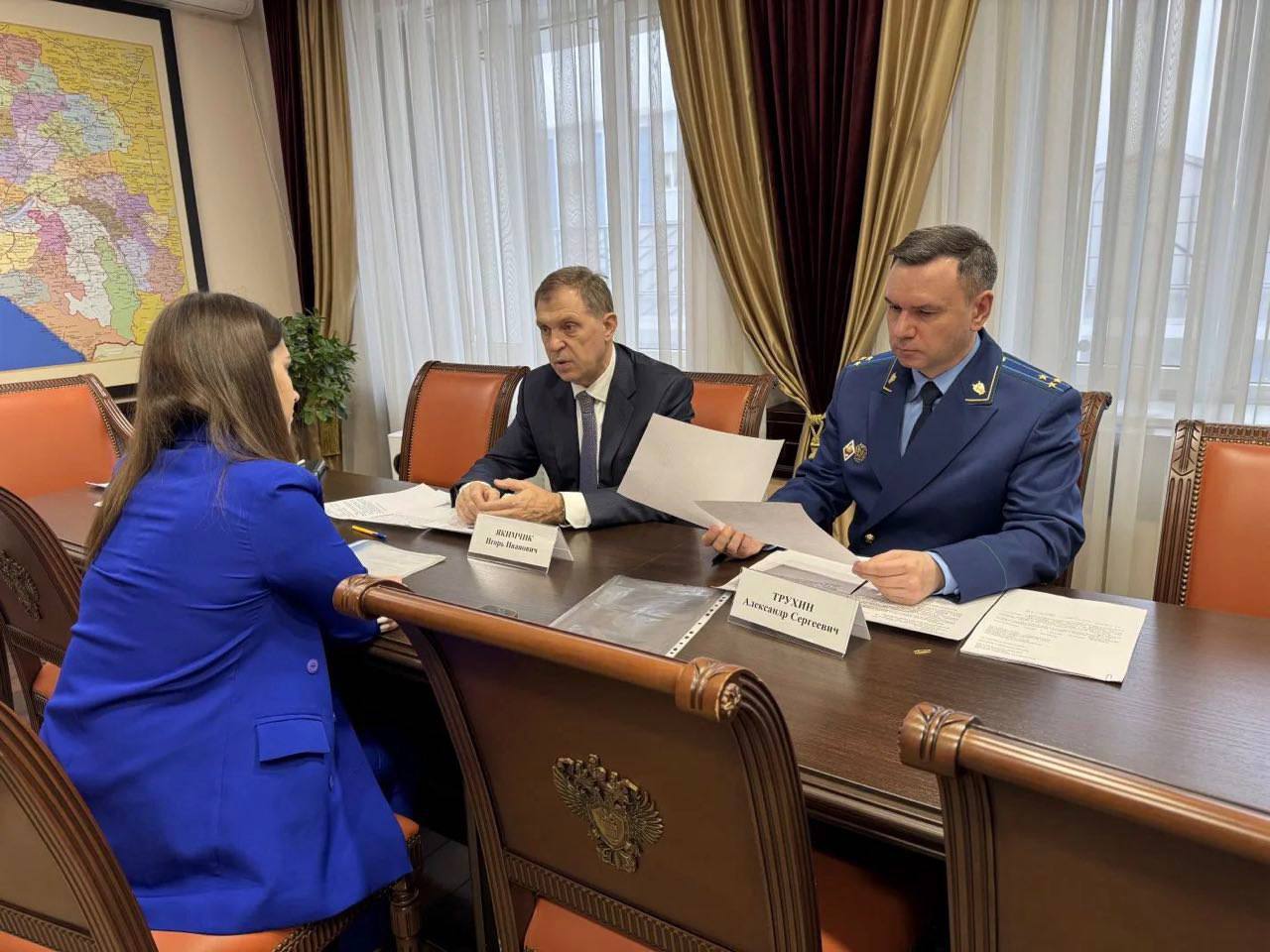 Руководством прокуратуры края проведен личный прием хозяйствующих субъектов