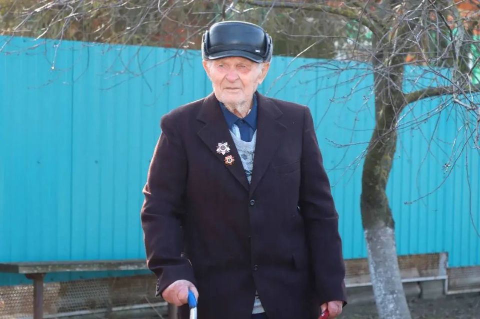 Вениамин Кондратьев: #ЗащитникиОтечестваКубань. Сегодня вековой юбилей отмечает ветеран Великой Отечественной войны Николай Трофимович Курдибайло из Брюховецкого района