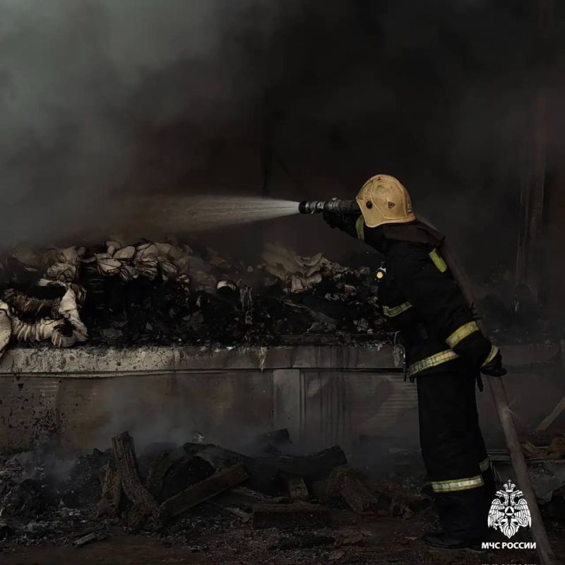 Пожар в Краснодаре полностью ликвидирован