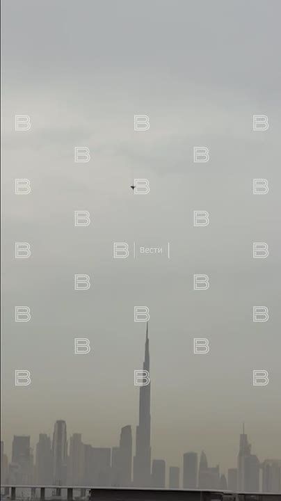 Военный вертолет в четверг утром сбил иранский беспилотник на подлете к Дубаю