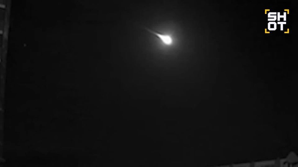 Огненный шар пронёсся в небе над Черноморским побережьем Краснодарского края