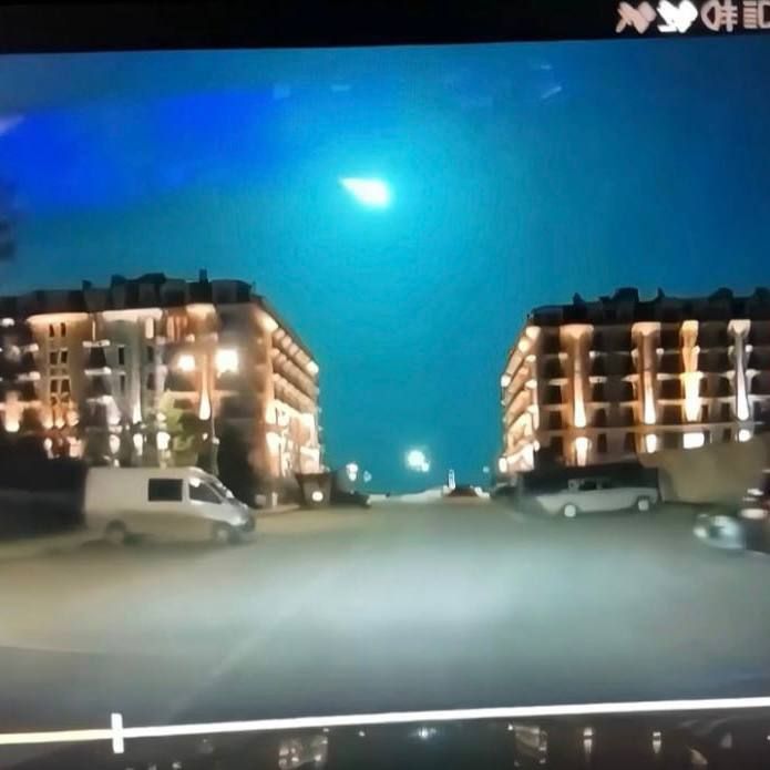 Метеорит сгорел над Черноморским побережьем