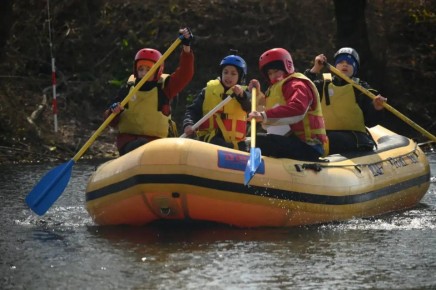 Первые в Геленджике прошли соревнования по рафтингу и водному туризму