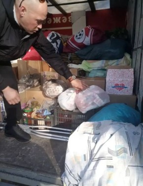 Из города-героя Новороссийска доставлена тонна гуманитарных грузов в Луганскую Народную Республику