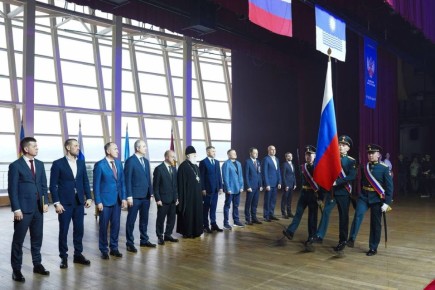 Алексей Богодистов: Приветствовал участников Всероссийских соревнований по боксу «Кубок Профсоюзов» на призы депутата Государственной Думы, чемпиона мира по версии WBO Дмитрия Пирога